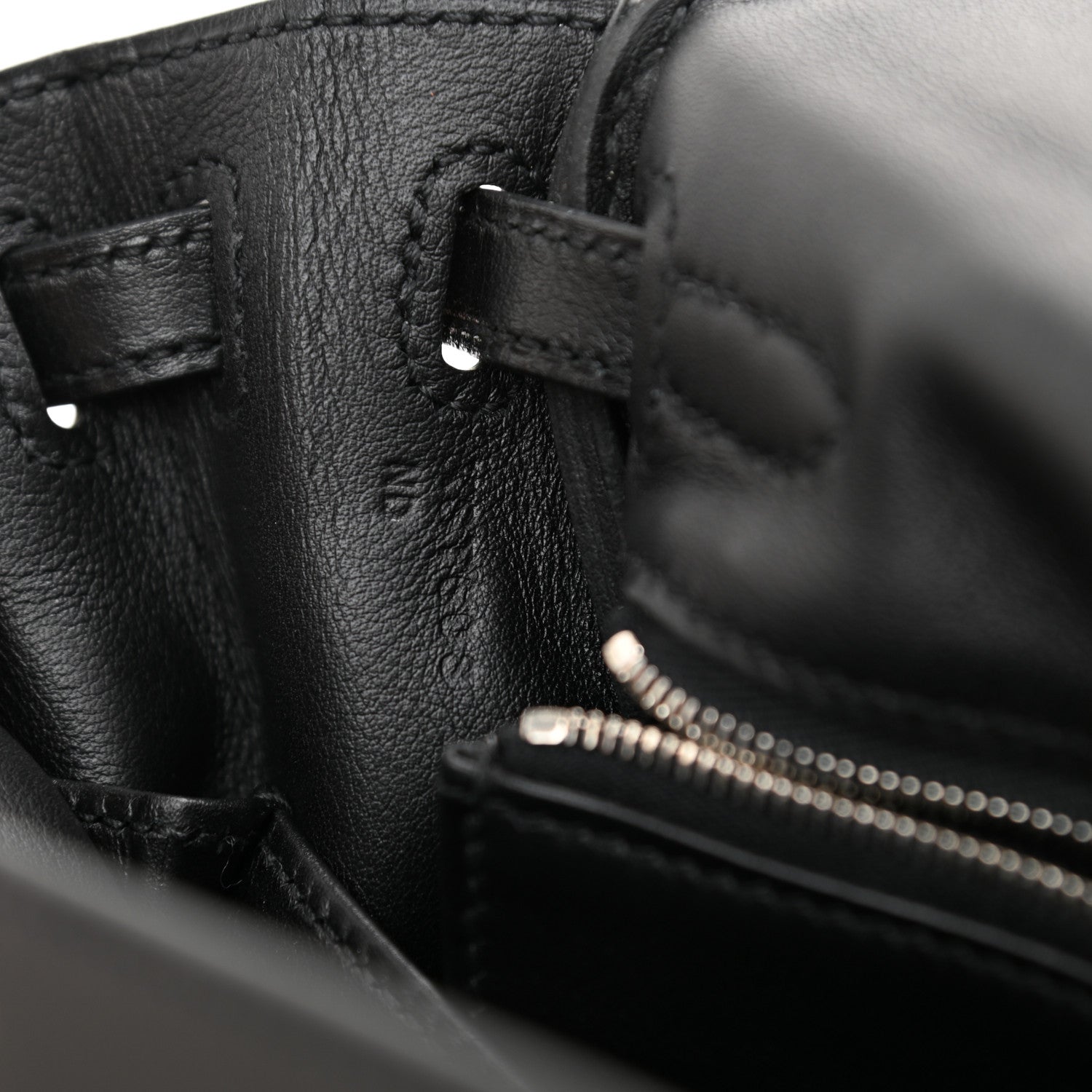 Hermes Swift Kelly Retourne 25 Black 7 of 11