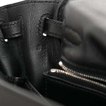 Hermes Swift Kelly Retourne 25 Black 7 of 11