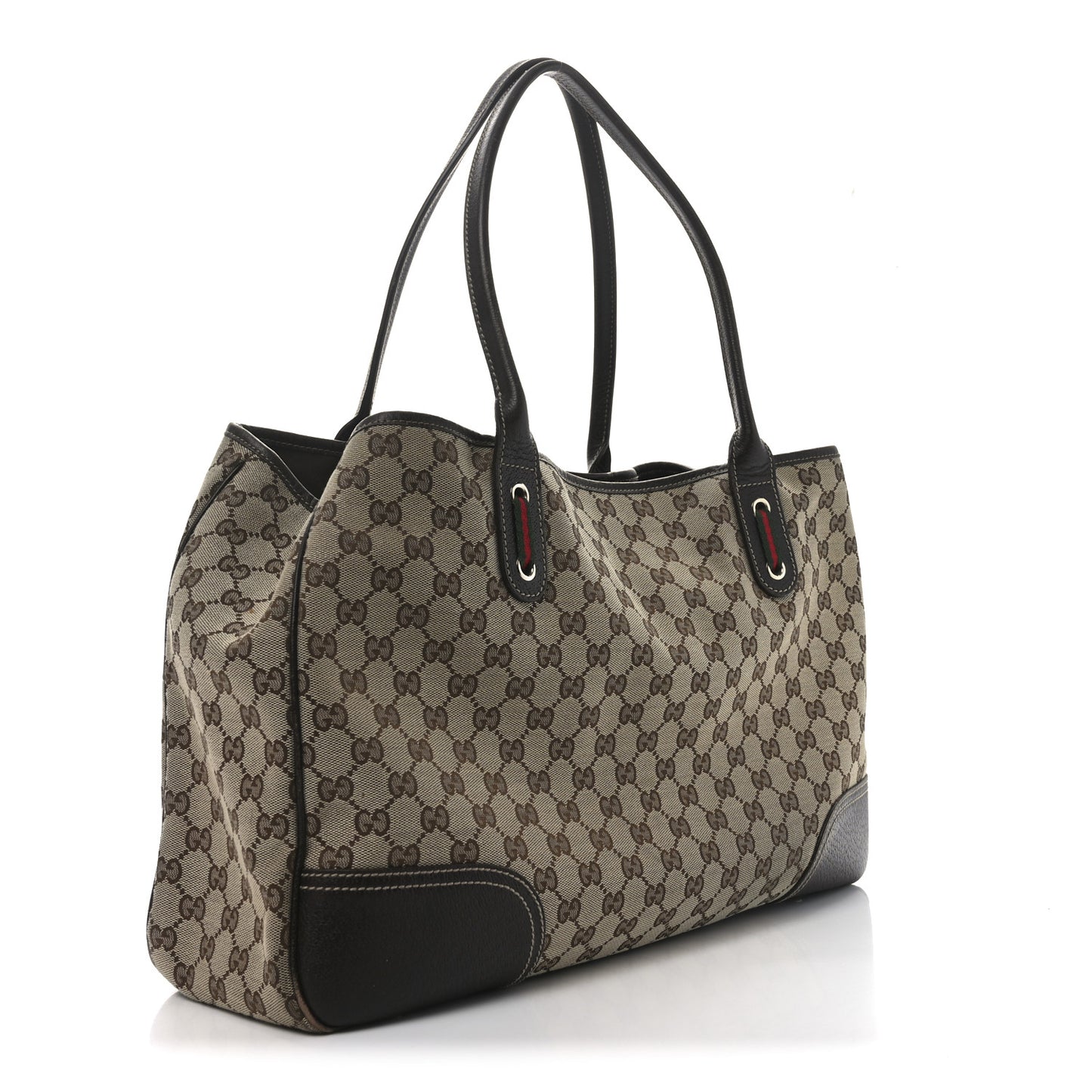 Monogram Large Princy Tote Dark Brown