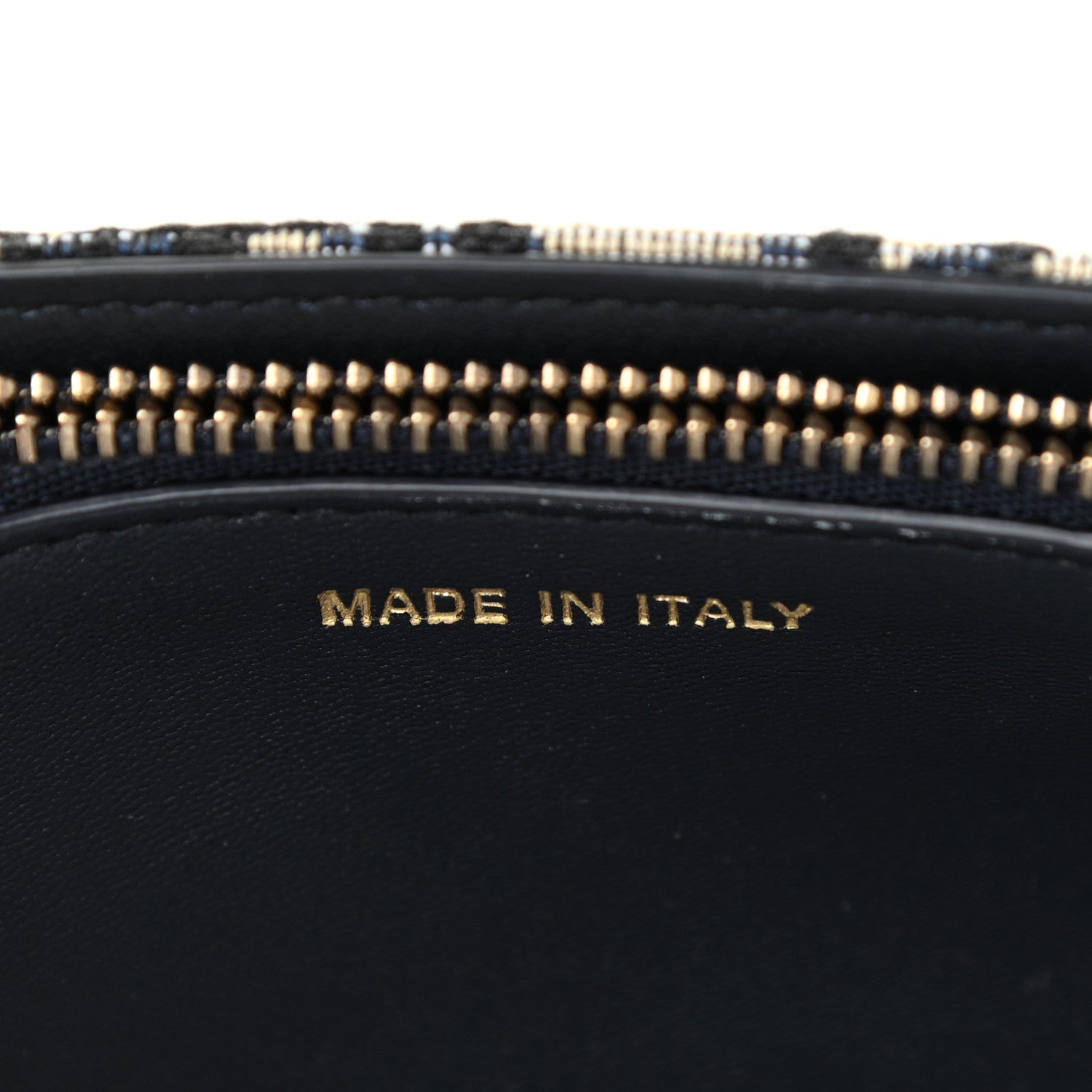 Christian Dior Oblique Saddle Belt Bag Blue 6 of 11