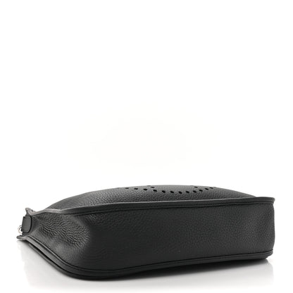 Hermes Taurillon Clemence EVELYNE III PM Bleu Nuit 4 of 12
