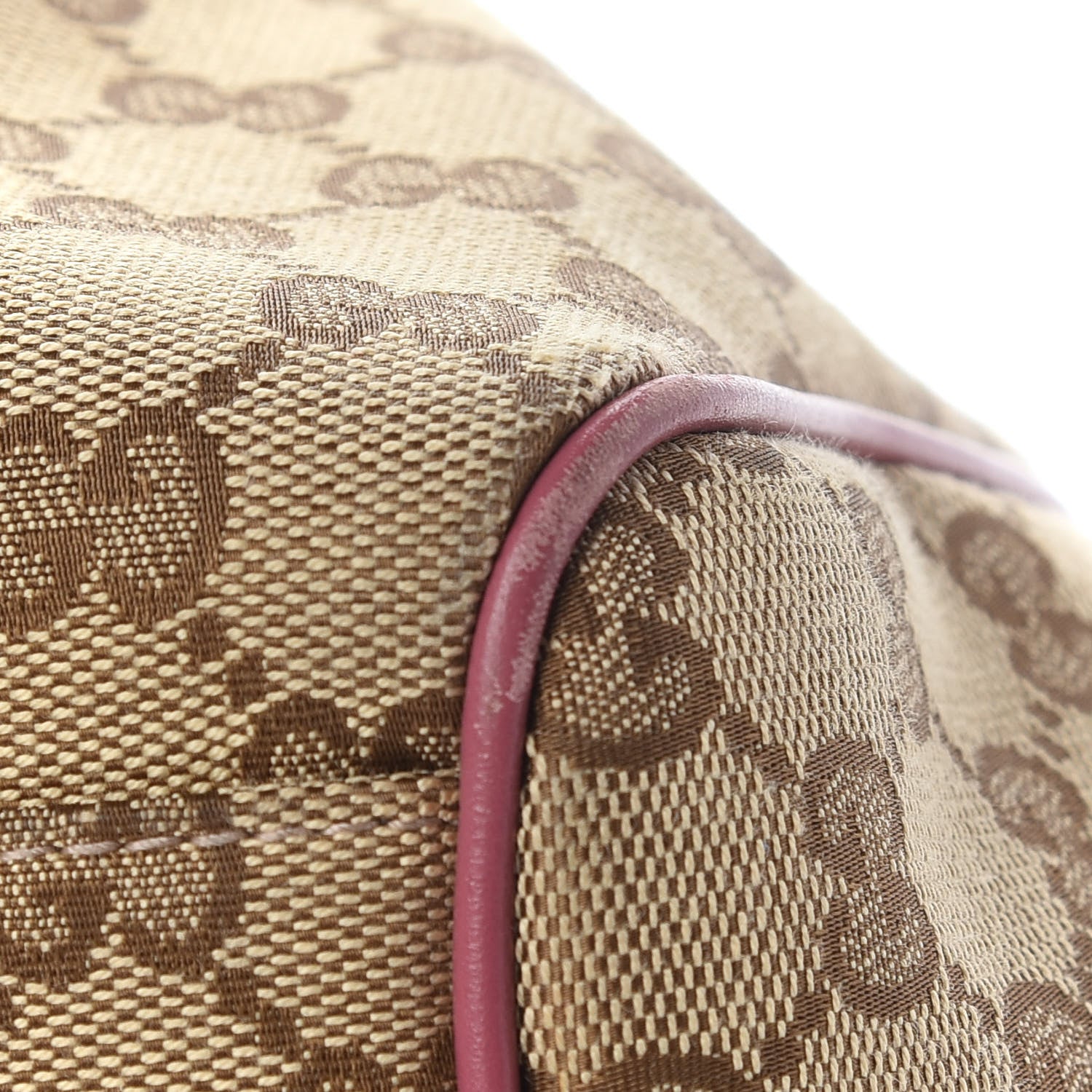 Gucci Monogram Margaux Calfskin Medium Sukey Tote Beige Ebony Vintage Rose 11 of 11