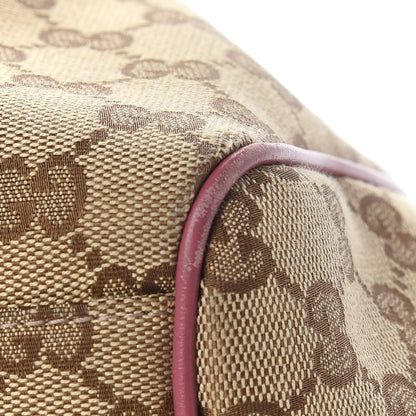 Gucci Monogram Margaux Calfskin Medium Sukey Tote Beige Ebony Vintage Rose 11 of 11