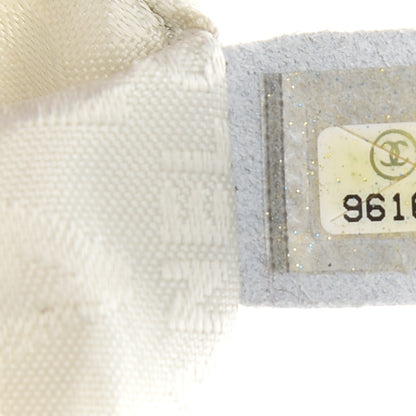 Chanel Lambskin Quilted Single Flap Bag Light Grey 7 of 10