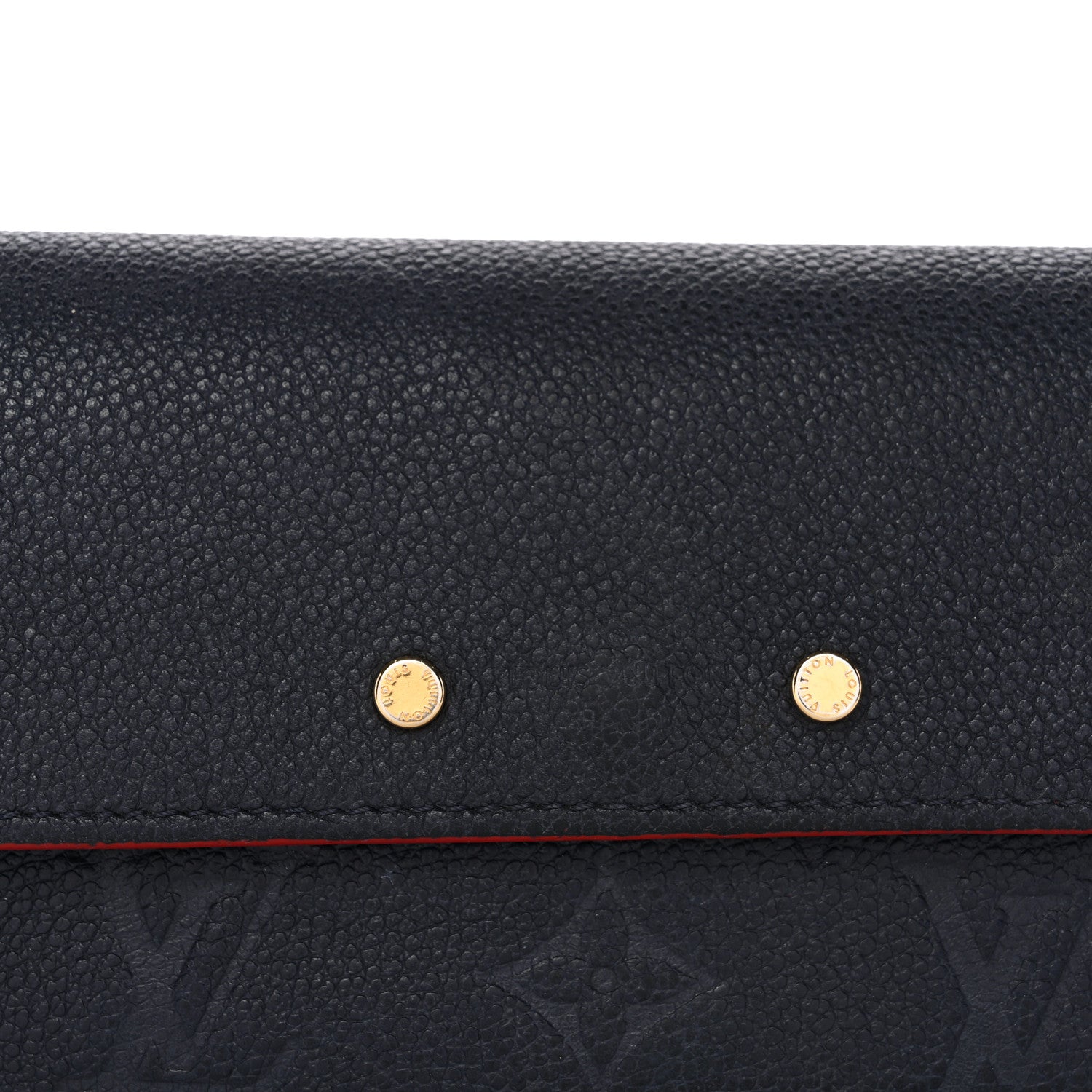 Louis Vuitton Empreinte Pont-Neuf Wallet Marine Rouge 6 of 9