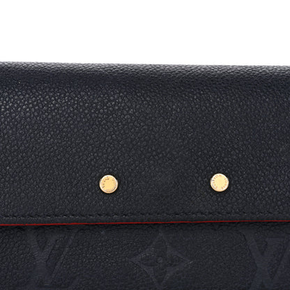 Louis Vuitton Empreinte Pont-Neuf Wallet Marine Rouge 6 of 9