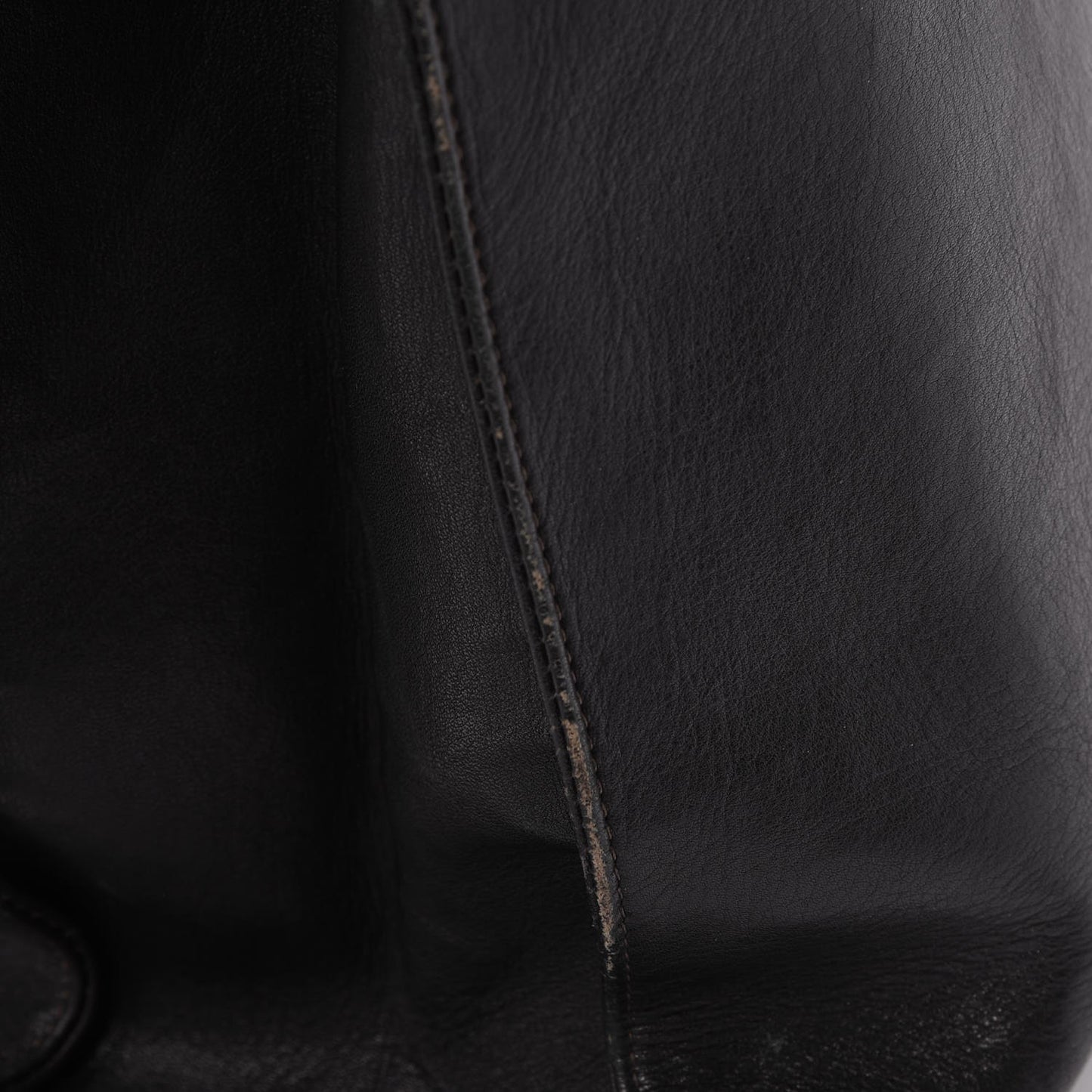 Lambskin Jumbo CC Shoulder Bag Black