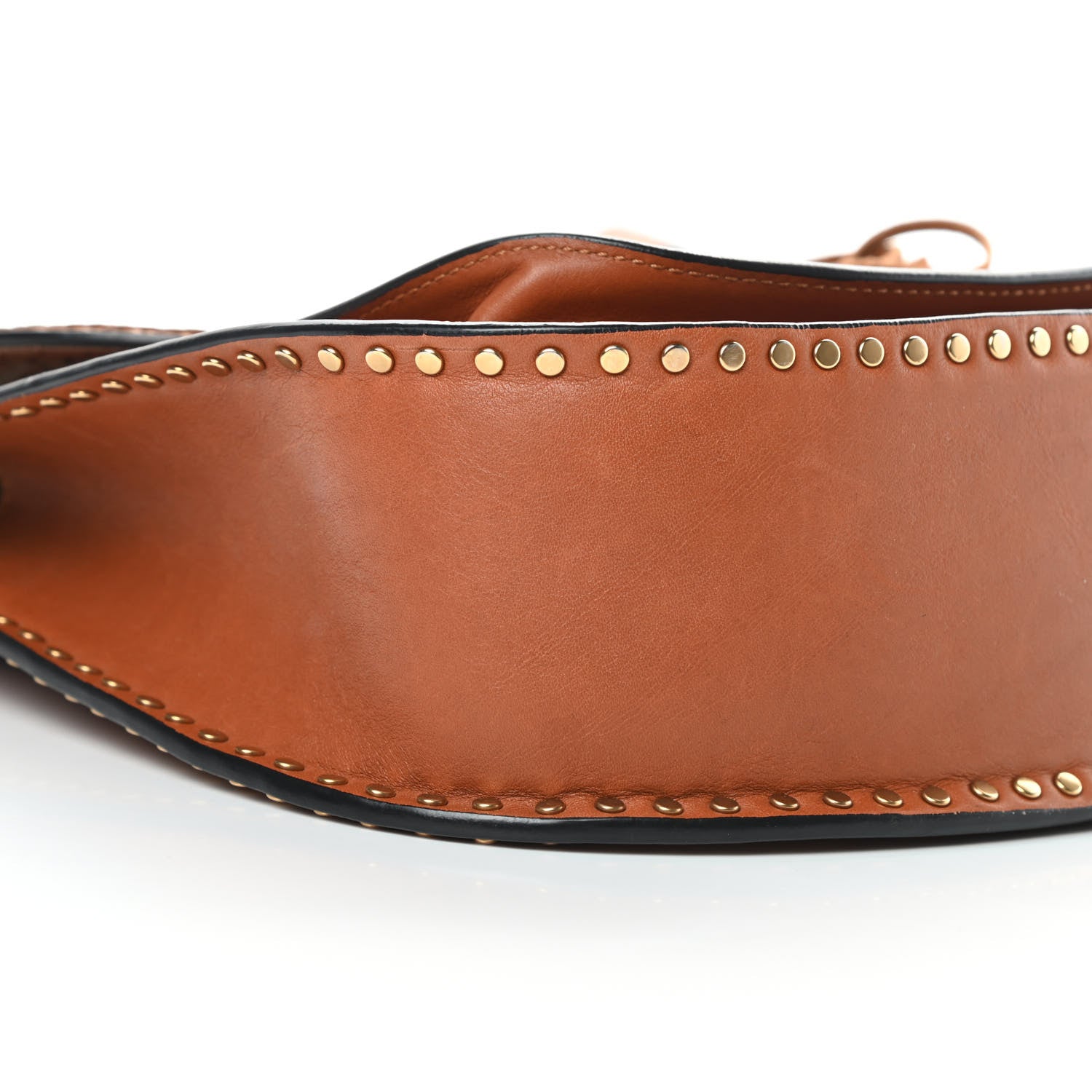 Chloe Calfskin Braided Medium Hudson Shoulder Bag Caramel 9 of 13