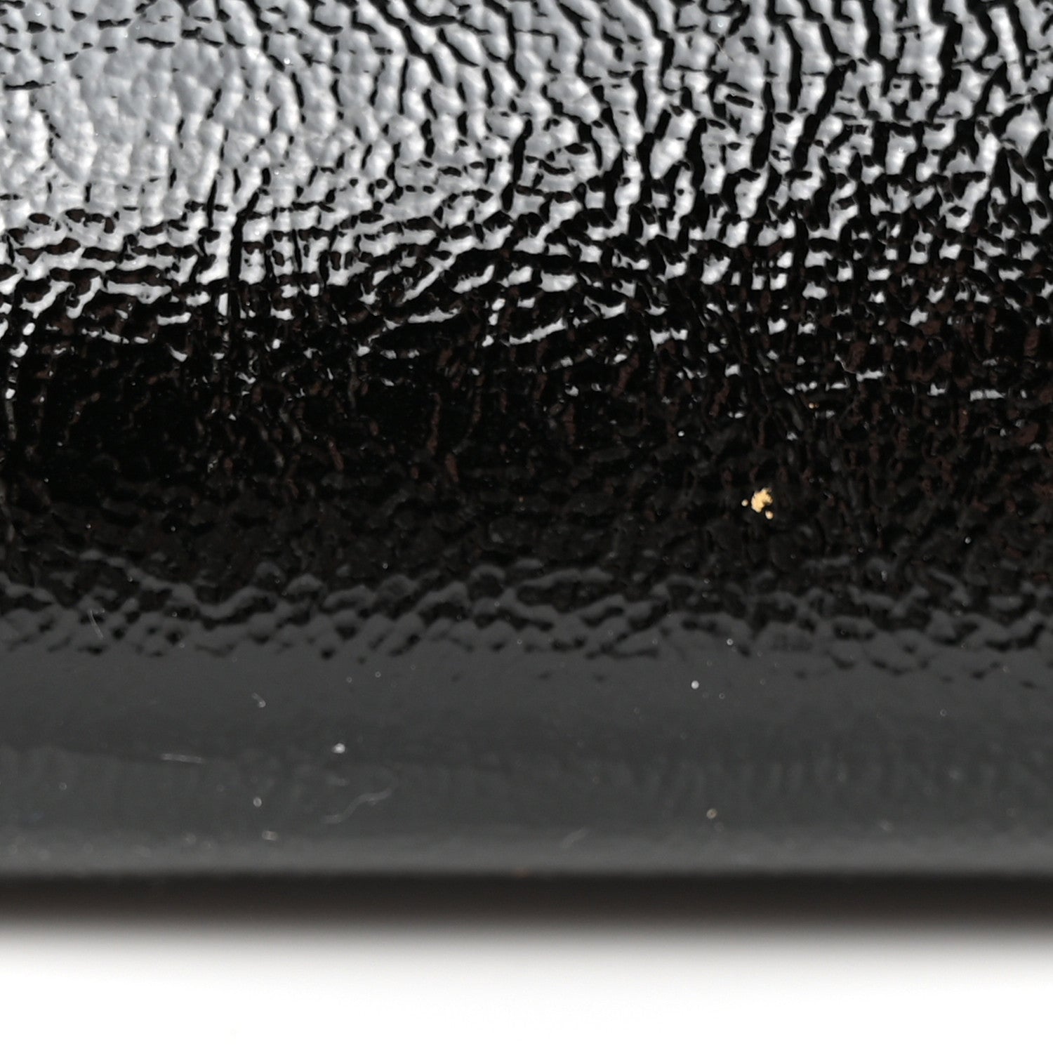 Saint Laurent Textured Patent Monogram Small Belle De Jour Clutch Black 8 of 8