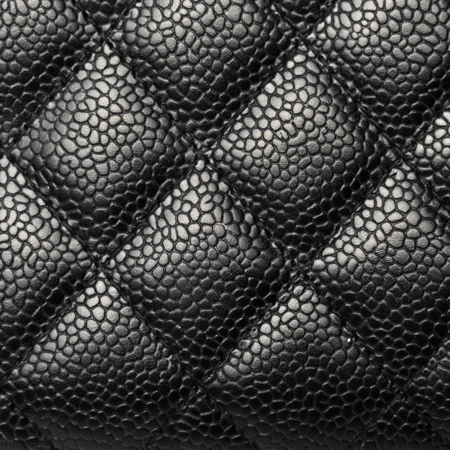 Chanel Caviar Quilted Large Gusset Zip Around Wallet Black 15 of 21