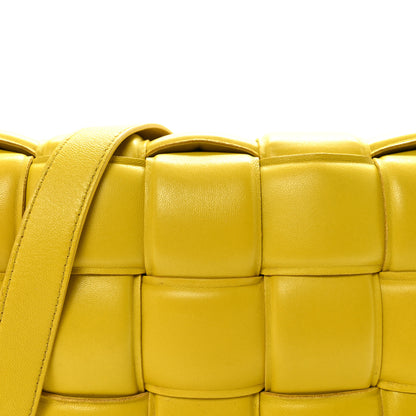 Bottega Veneta Nappa Maxi Intreccio Padded Cassette Crossbody Bag Buttercup 7 of 9