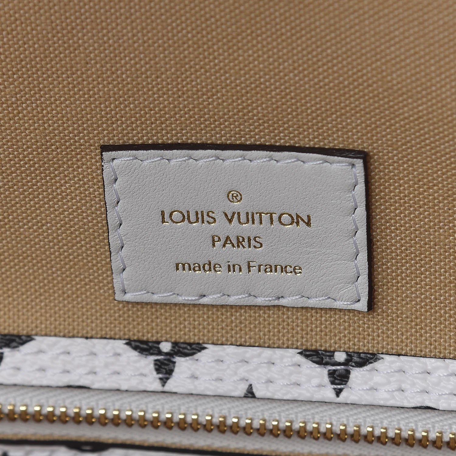 Louis Vuitton Monogram Giant Neverfull MM Kaki 6 of 10