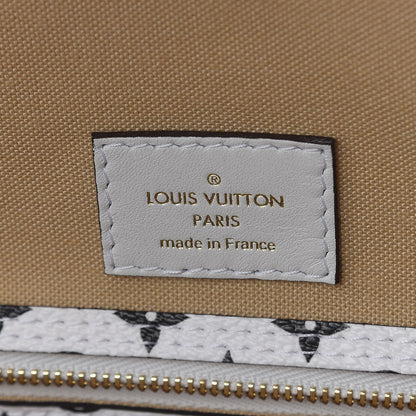 Louis Vuitton Monogram Giant Neverfull MM Kaki 6 of 10