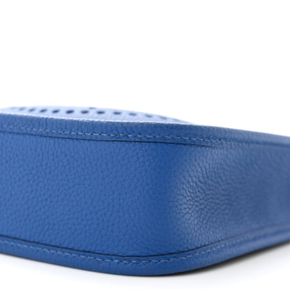 Hermes Taurillon Clemence Evelyne TPM Bleu France 10 of 11
