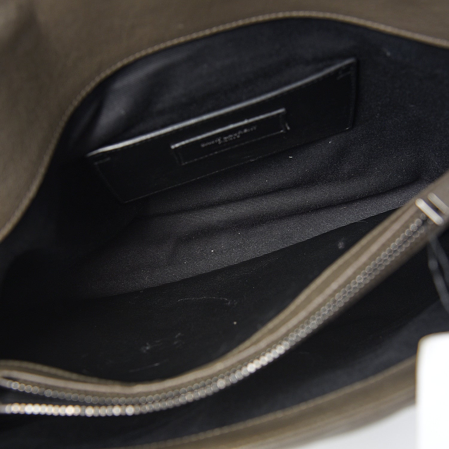 Saint Laurent Sheepskin Matelasse Chevron Monogram Large College Satchel Dark Anthracite 4 of 12