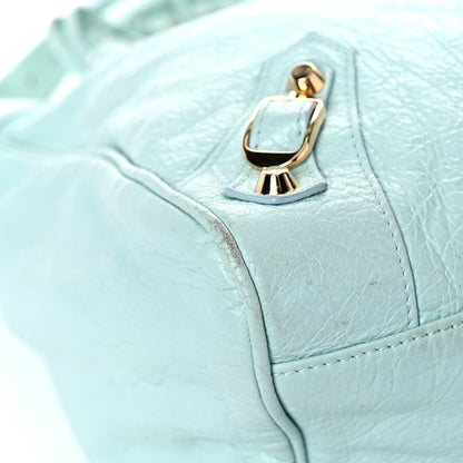 Balenciaga Agneau Classic Gold Hardware Velo Bleu Maldives 7 of 25