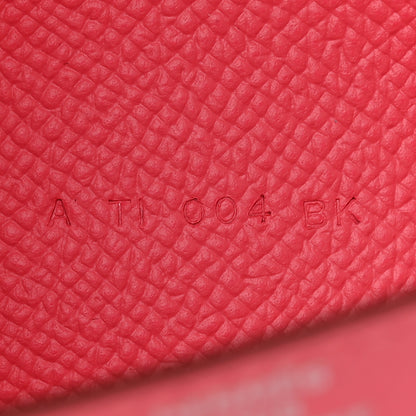 Hermes Epsom Constance Long Wallet Rose Azalee 7 of 11