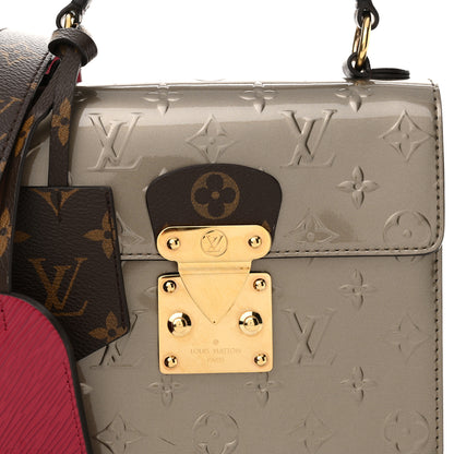 Louis Vuitton Vernis Epi Monogram Spring Street Champagne Metallise 8 of 11
