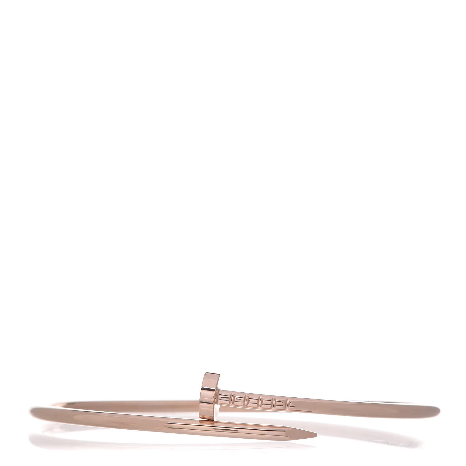 Cartier 18K Pink Gold Small Juste Un Clou Bracelet 18 1 of 5