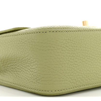 Chanel Grained Calfskin Mini Souplissimo Maxi Flap Green 9 of 11