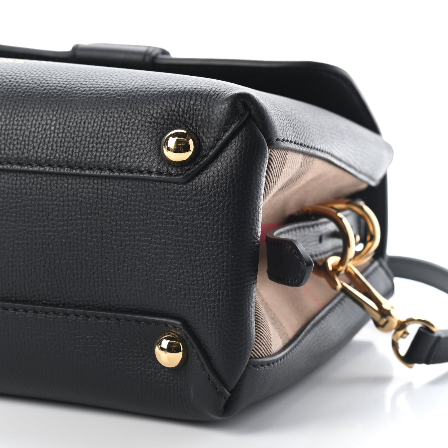 Derby Calfskin House Check Small Camberley Black
