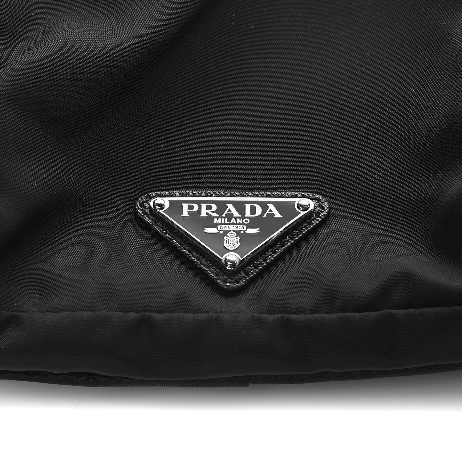 Prada Tessuto Nylon Belt Bag Black 8 of 11