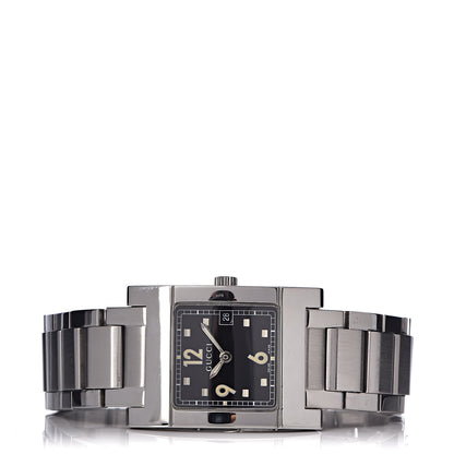 Gucci Stainless Steel 24mm 7700L Quartz Watch Black 3 of 6