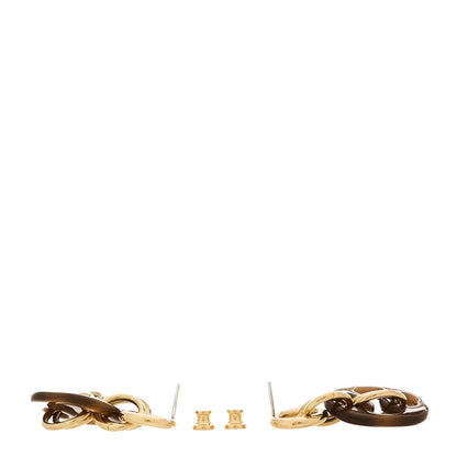 Hermes Permabrass Horn Small Eurydice Earrings 4 of 5