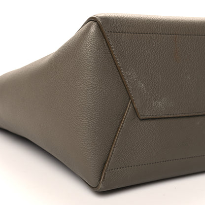 Celine Soft Grained Calfskin Sangle Bucket Bag Taupe 9 of 12