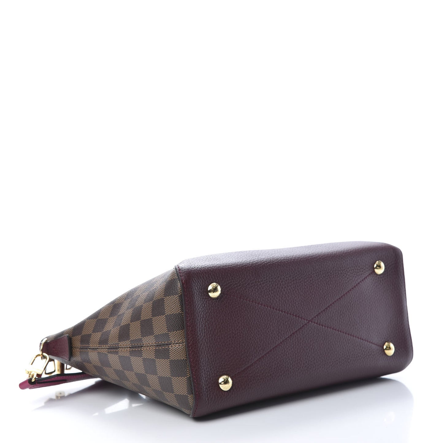 Damier Ebene Cuir Taurillon Hyde Park Fuchsia