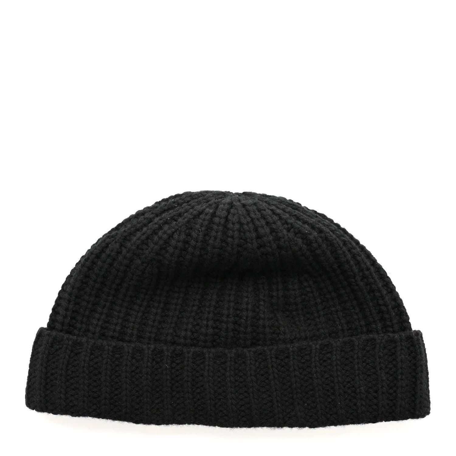 Louis Vuitton Cashmere Ribbed LV Knithead Bonnet Beanie Black 3 of 5