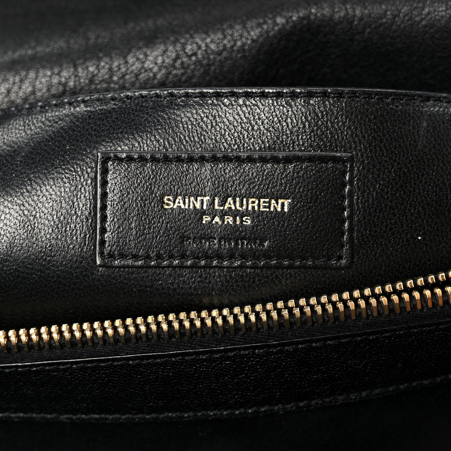 Saint Laurent Sheepskin Matelasse Chevron Monogram Large College Satchel Black 7 of 11