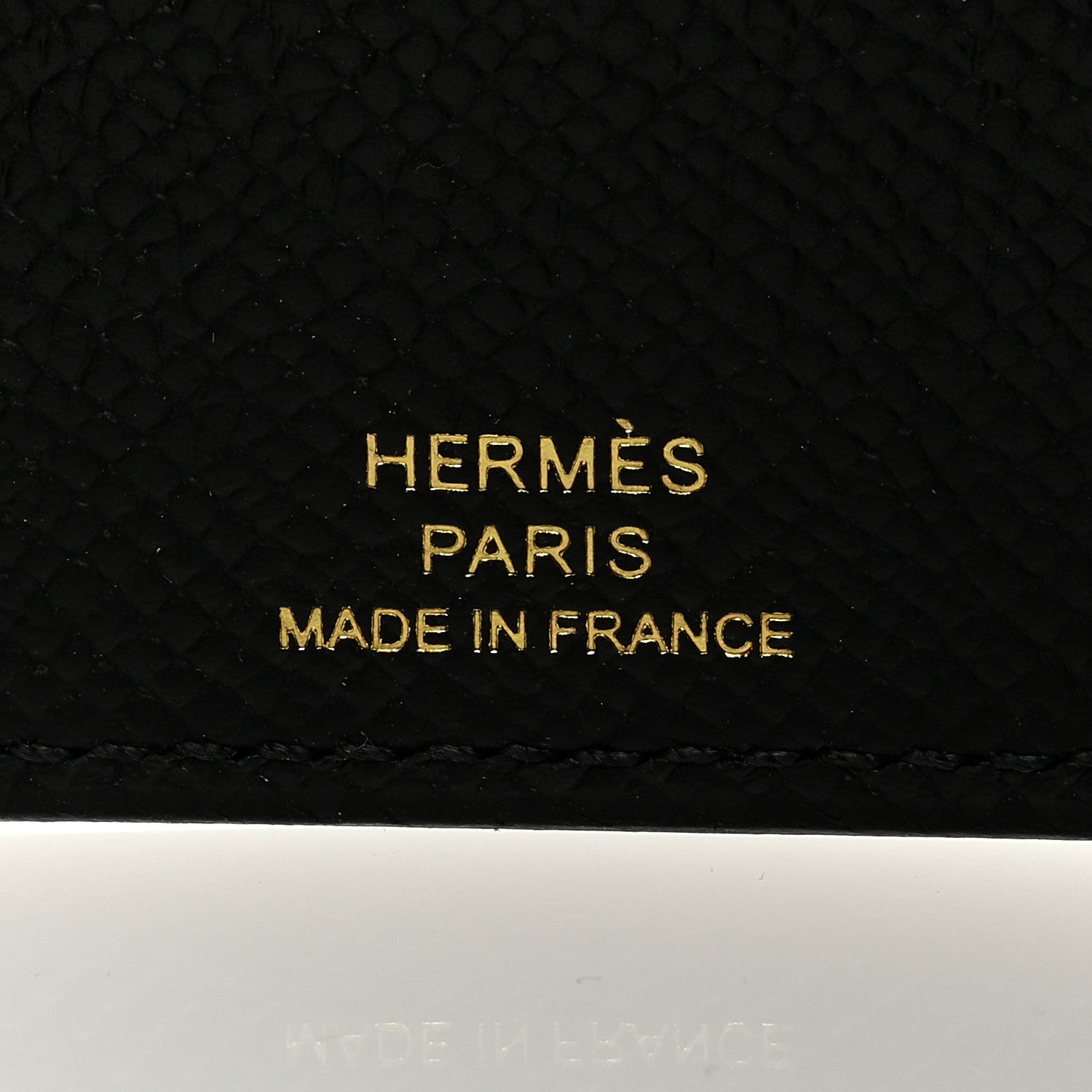 Hermes Epsom Bearn Multicles 4 Key Holder Black 6 of 6