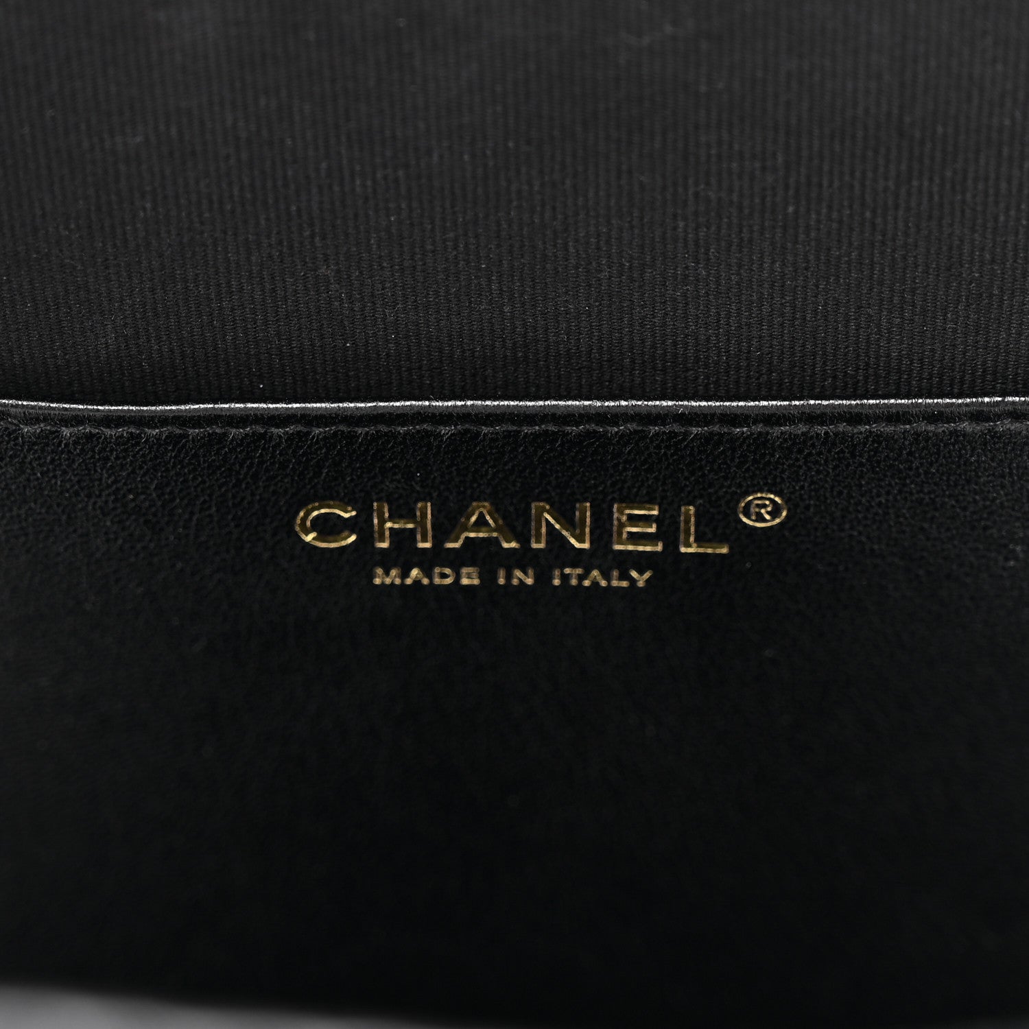 Chanel Shiny Lambskin Mesh Quilted Small Cargo Duma Drawstring Backpack Black 6 of 10