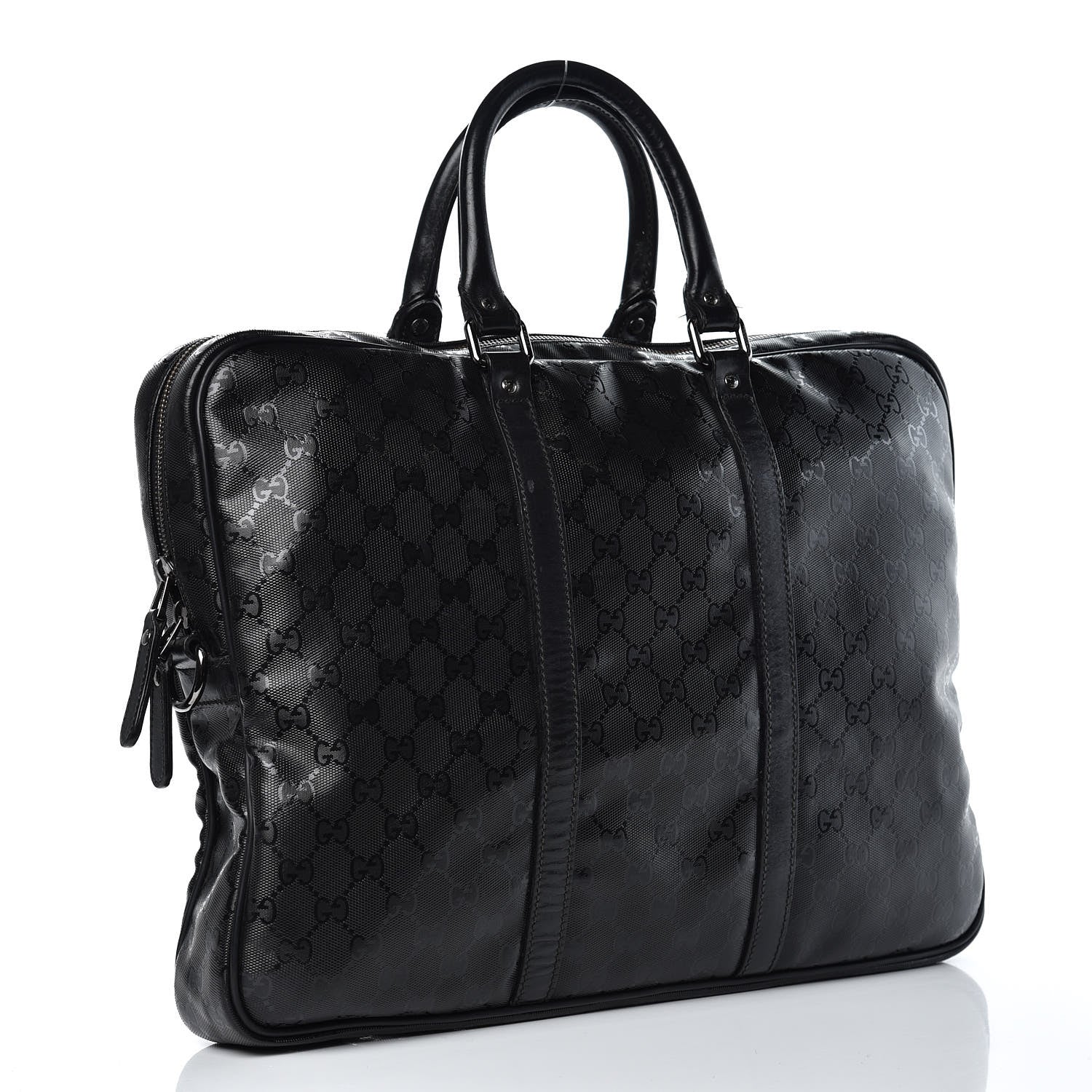 Gucci Imprime Monogram Medium Briefcase Black 3 of 18