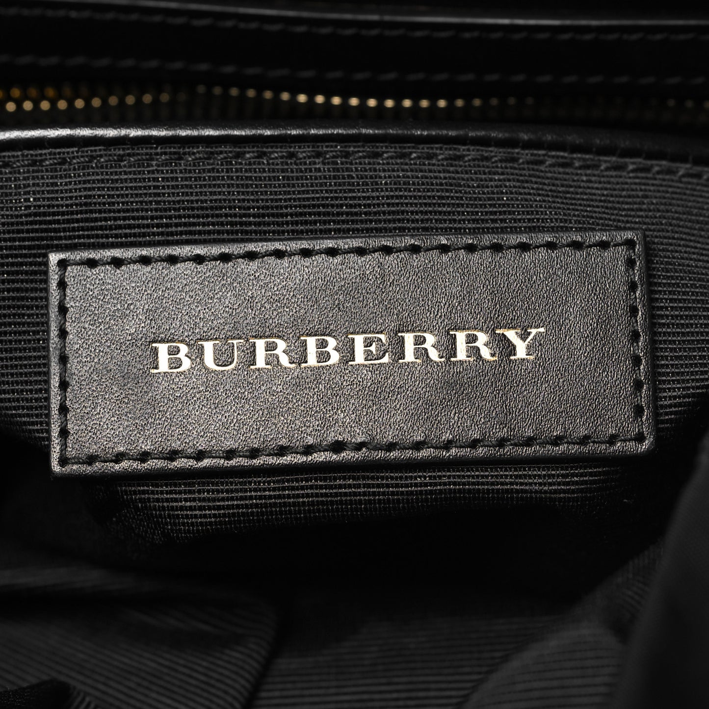 Nylon Medium Rucksack Backpack Black