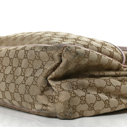 Gucci Monogram Web Diaper Bag Pink 9 of 15