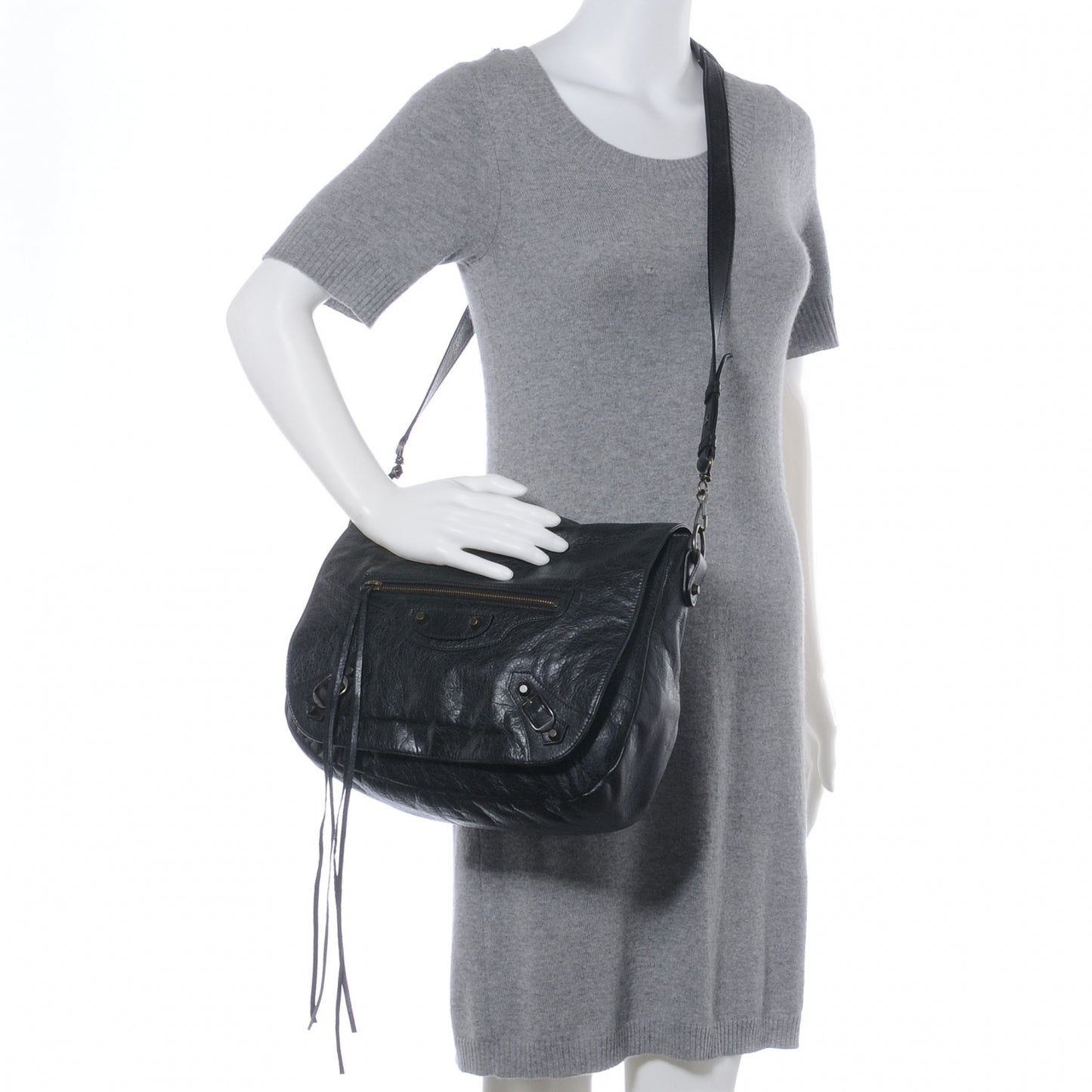 Agneau Folk Messenger Black