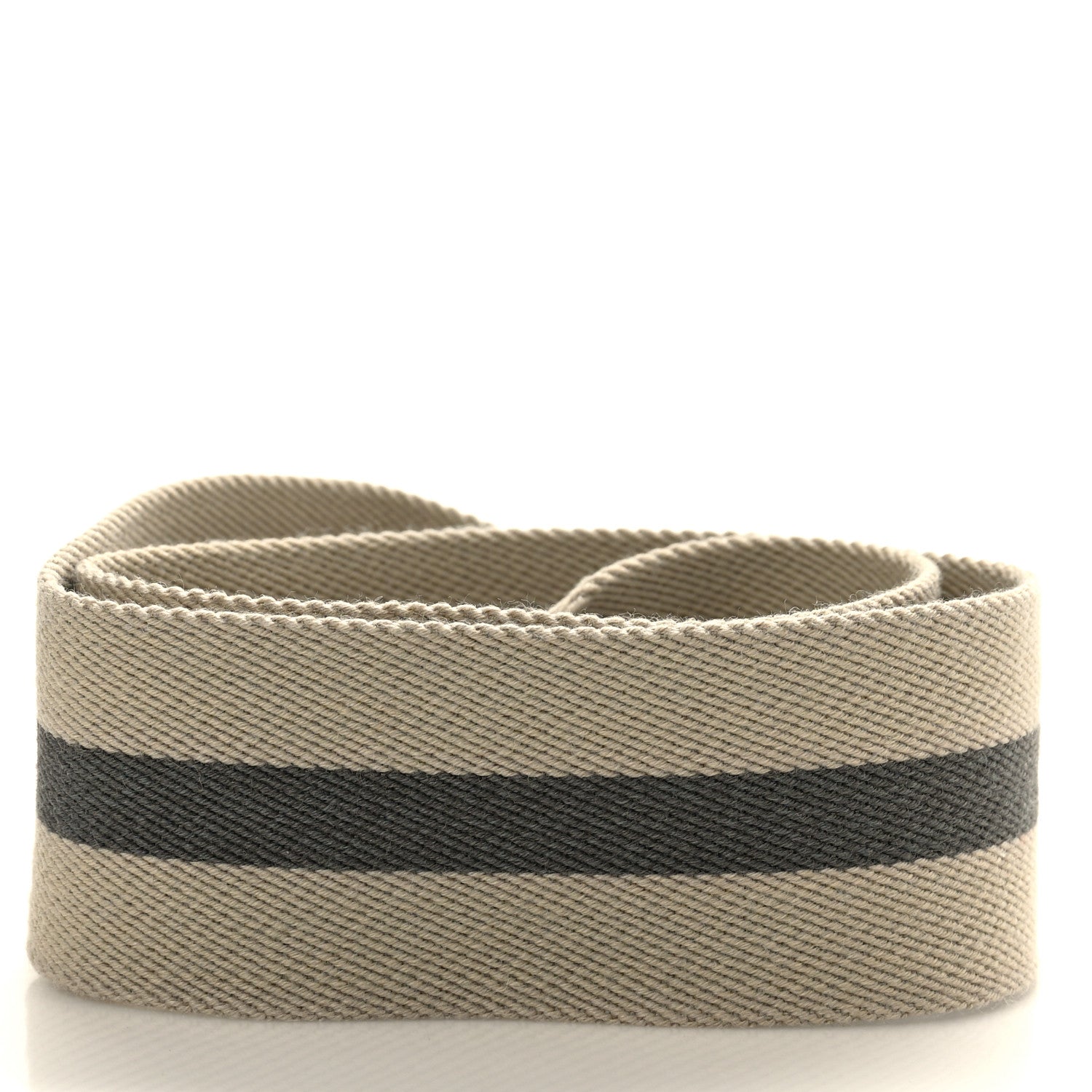 Celine Jacquard Wool Logo Short Strap Natural Grey 3 of 5