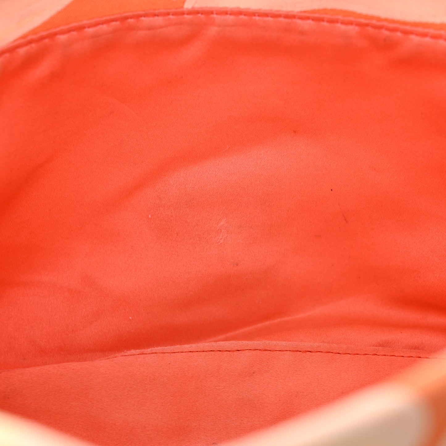 Satin Swirl Print Baguette Multicolor