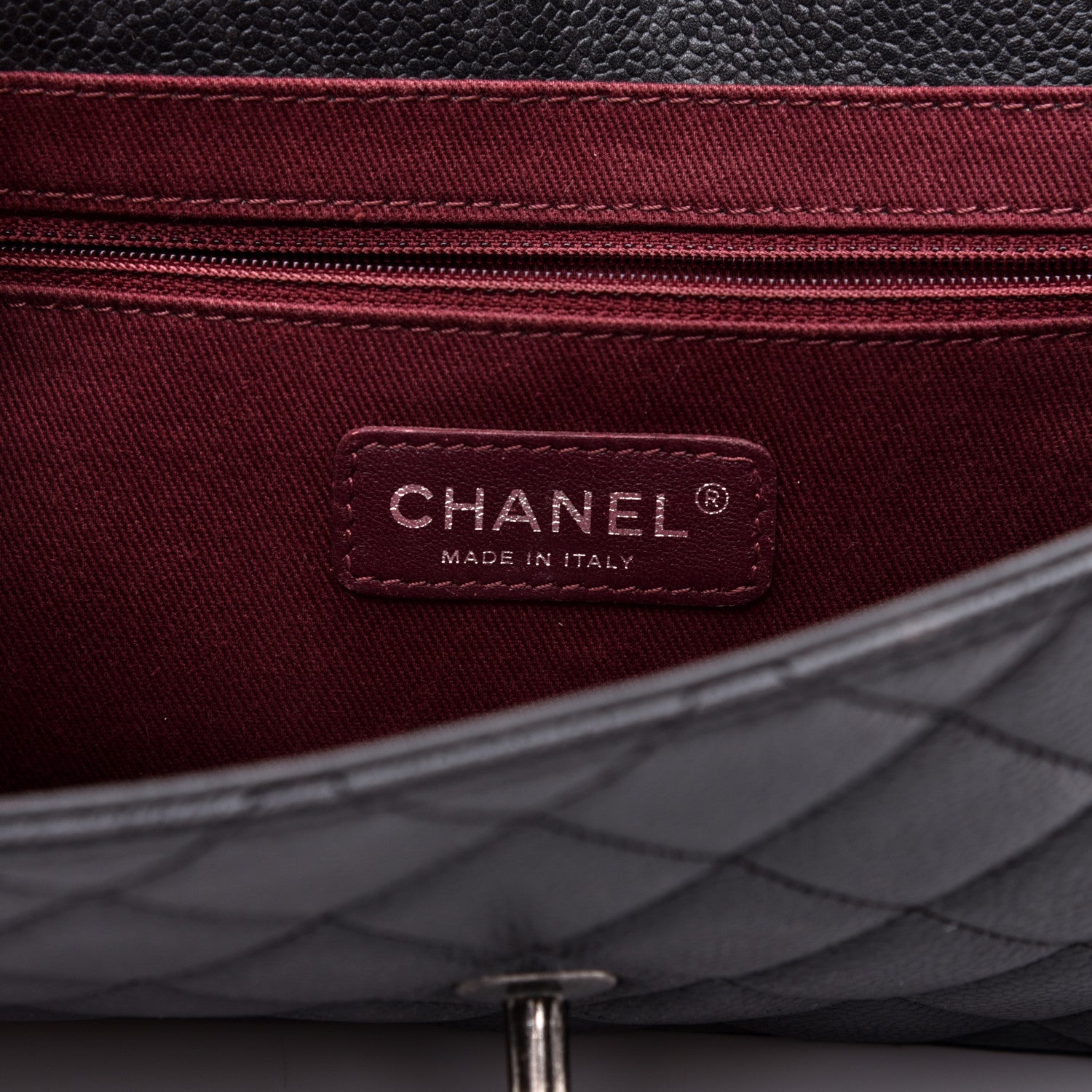 Chanel Caviar Quilted Medium Retro Class Flap Black 8 of 11