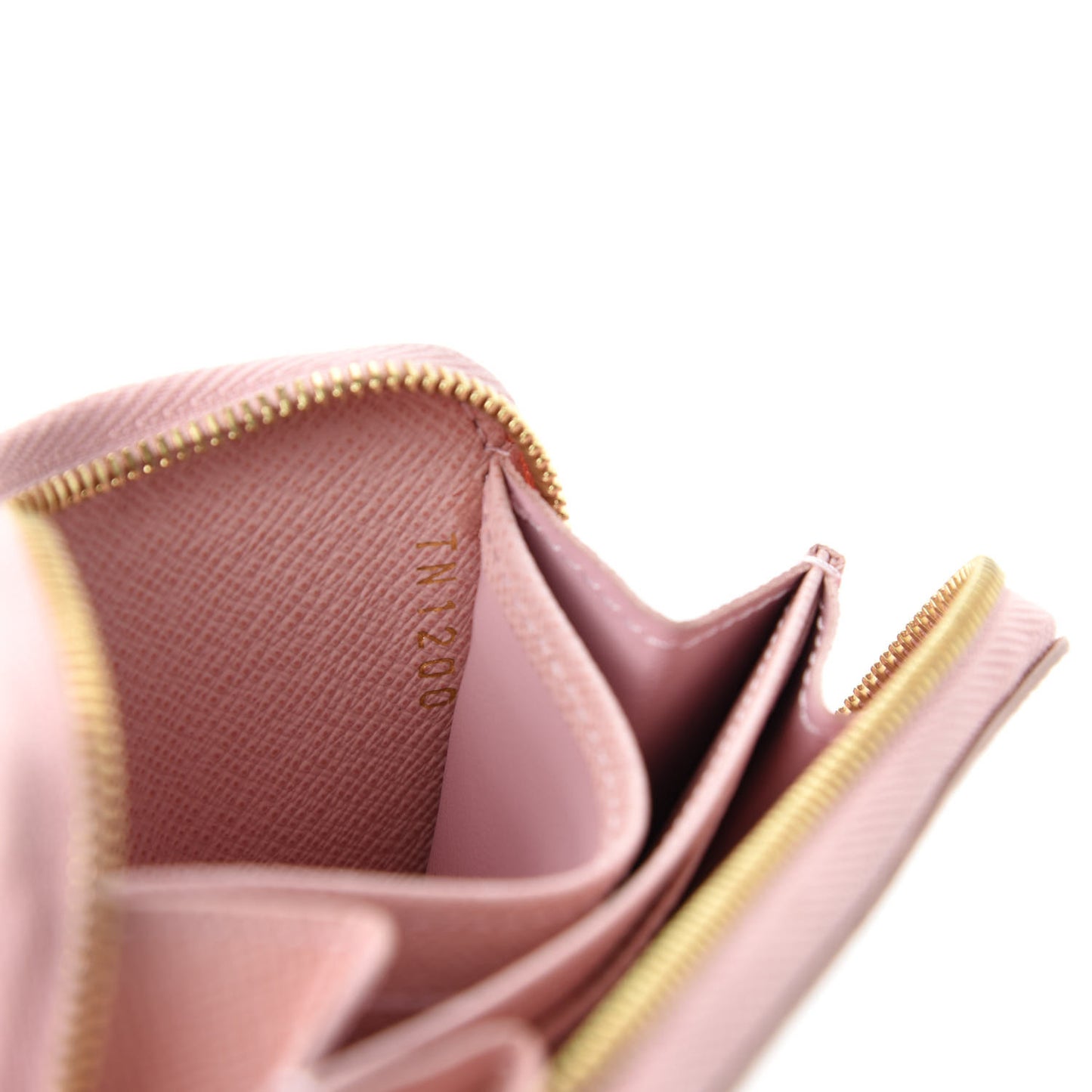 Damier Azur Zippy Coin Purse Rose Ballerine