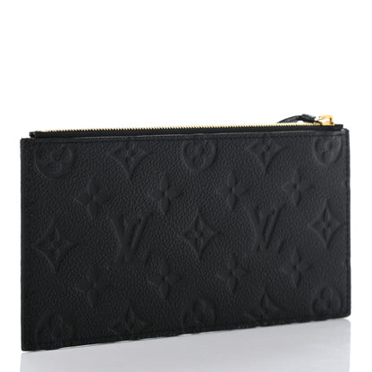 Louis Vuitton Empreinte Felicie Chain Wallet Zippered Insert Black 3 of 6
