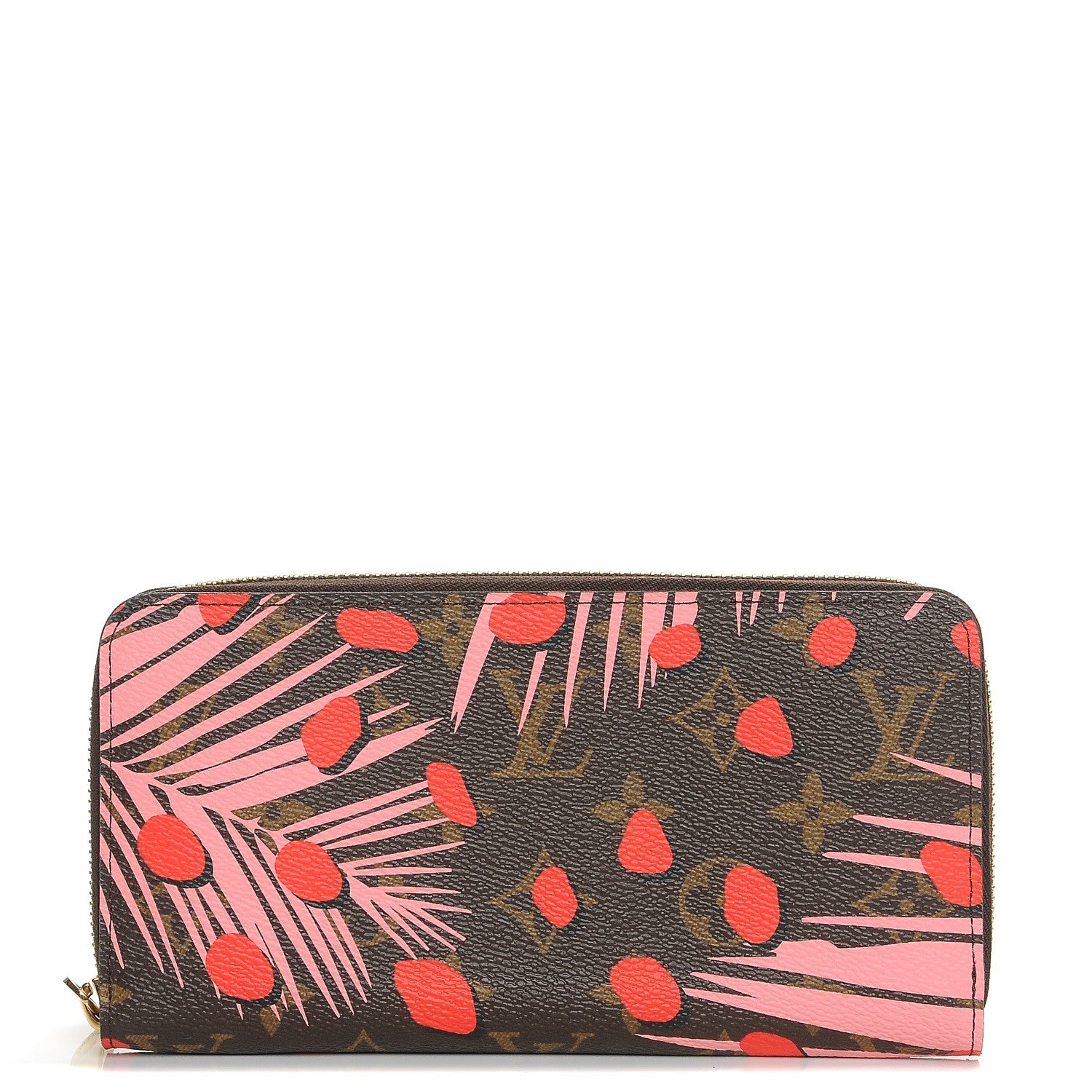 Louis Vuitton Monogram Jungle Dots Zippy Wallet Sugar Pink Poppy 1 of 7