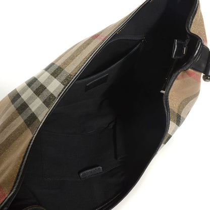 Burberry Shimmer House Check Hobo 5 of 10