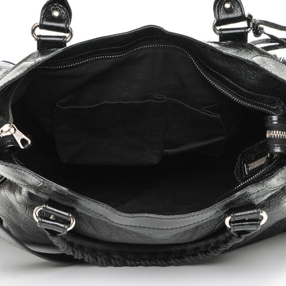 Balenciaga Agneau Giant 12 Silver Hardware Velo Black 5 of 7