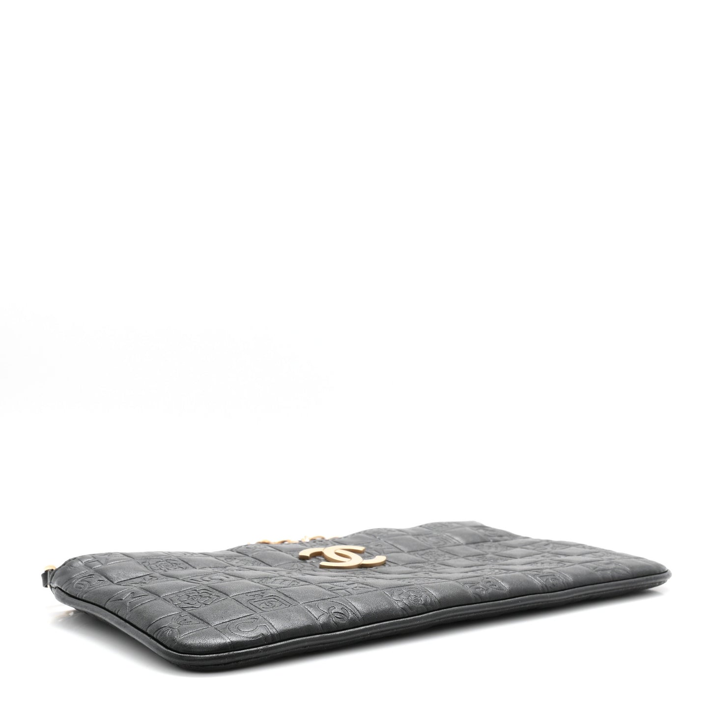 Lambskin Precious Symbols Pochette Black