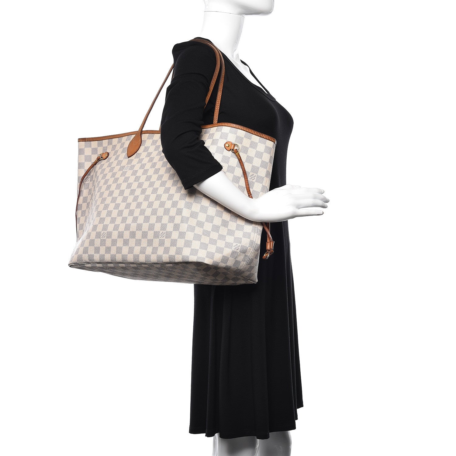 Louis Vuitton Damier Azur Neverfull GM 2 of 11