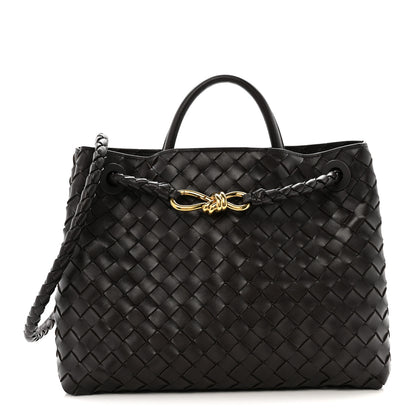 Bottega Veneta Nappa Intrecciato Medium Andiamo Shoulder Bag Fondant 1 of 10