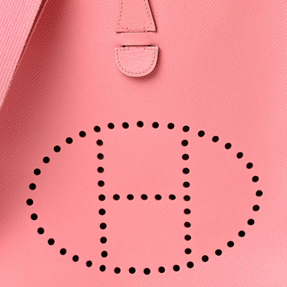 Hermes Epsom Evelyne III PM Rose Confetti 8 of 10